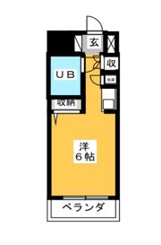 ライオンズマンション八王子北野の間取り画像