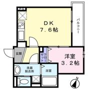 ウイングAの間取り画像