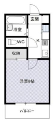 コーポメルベーユの間取り画像