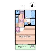 クリスタル南流山の間取り画像