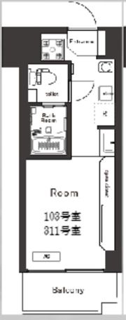 Belleviage Kizukiの間取り画像