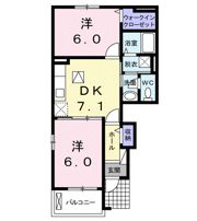 アニメートⅡの間取り画像