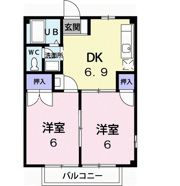 アーバンハイツBの間取り画像