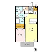 ミューズ21 Aの間取り画像