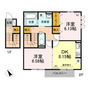 Nobコリーヌの間取り画像