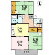 グランドール脊板 A棟の間取り画像