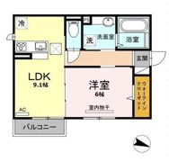 コンフォートたらみDの間取り画像