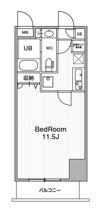 ｱｰﾊﾞﾝﾌﾗｯﾂ池袋ﾌﾟﾚﾐｱﾑの間取り画像