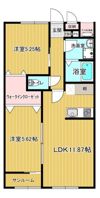 ヴァンクールの間取り画像