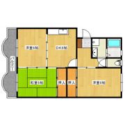 ハイム多々良川の間取り画像