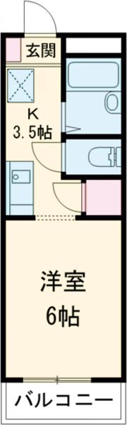 ラ・メゾンの間取り画像