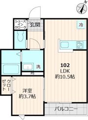 メゾン モン ポワールの間取り画像
