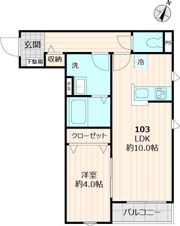 メゾン モン ポワールの間取り画像