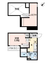 リヴェール香椎の間取り画像