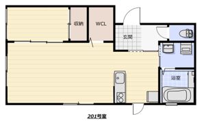 スクエア・アラヤマの間取り画像