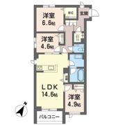 ベレオ八木の間取り画像