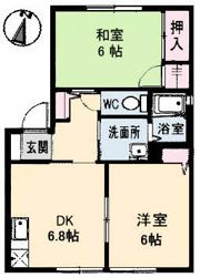フレサリア A棟の間取り画像