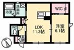 シャーメゾン レ・フレール Ⅱの間取り画像