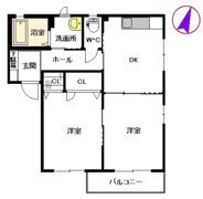クオリア Ⅰ棟の間取り画像