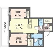 リビエ テラスの間取り画像