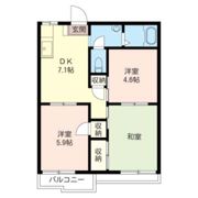 アーバン ヴィラ Cの間取り画像