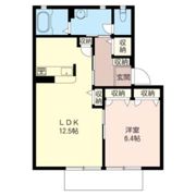 ラフィネ Aの間取り画像