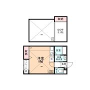 Smart Square A棟の間取り画像