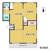サンビレッジ・シュー Aの間取り画像