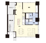 シャリマー西大路の間取り画像