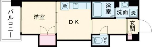 テリア出汐2015の間取り画像