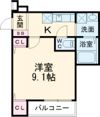 フジパレス千里丘東の間取り画像