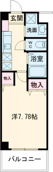 サニープレイスMJの間取り画像