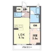 グランディールⅣの間取り画像