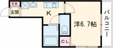 M'プラザ香里壱番館の間取り画像