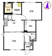 リーガル花みづきの間取り画像