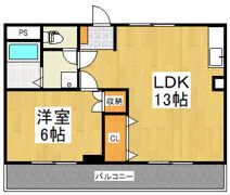 久喜東マンションの間取り画像
