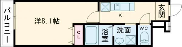 フジパレス曽根南町Ⅲ番館の間取り画像