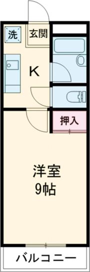 パレスカモメの間取り画像