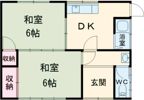 蘇原柿沢町1丁目 貸家の間取り画像