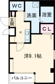 エヌエムスワサントサンクの間取り画像