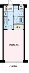 エスエスハイツ市川の間取り画像