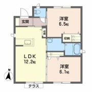 カリナBの間取り画像