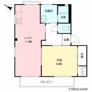 ディアス古屋敷 Ⅱの間取り画像