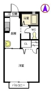 パレスYの間取り画像