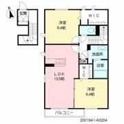 シャーメゾン黒石 A棟の間取り画像