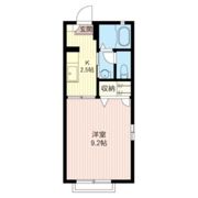 エスポワールAの間取り画像