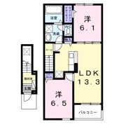 リヴェール竜王の間取り画像