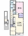 グレース大清水Ⅱの間取り画像