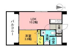 OBELISK小栗の間取り画像