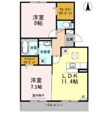 レガーロ Aの間取り画像